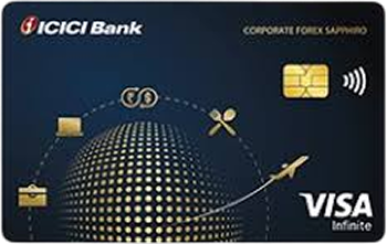 ICICI Bank Corporate Sapphiro Forex Card