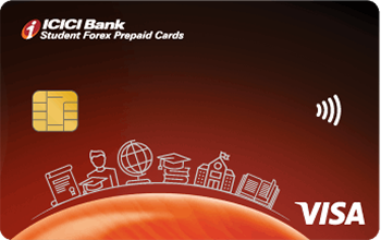 ICICI Bank Student Forex Prepaid Card